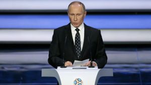 Putin verspricht bei Auslosung großartige WM