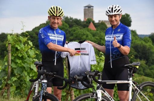 Mehr als 1100 Kilometer haben Manuela und Erwin Bootsmann für einen guten Zweck absolviert. Foto: privat