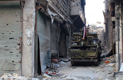Der blutige Kampf um Aleppo kostet zahlreiche Menschen das Leben. Foto: EPA