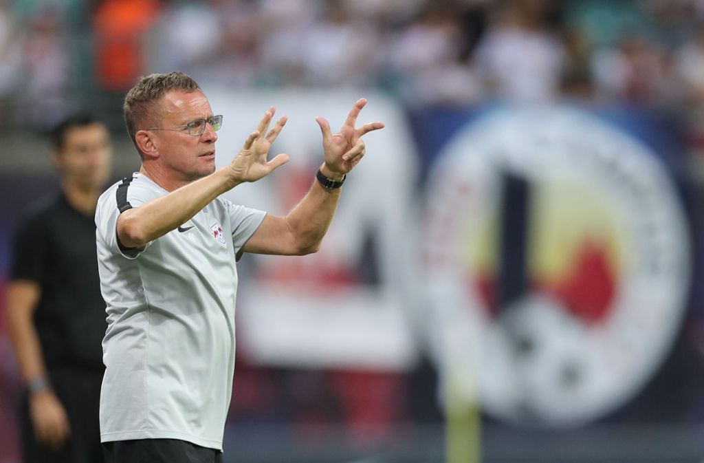 Gibt in Leipzig den Takt vor: Ex-VfB-Trainer Ralf Rangnick