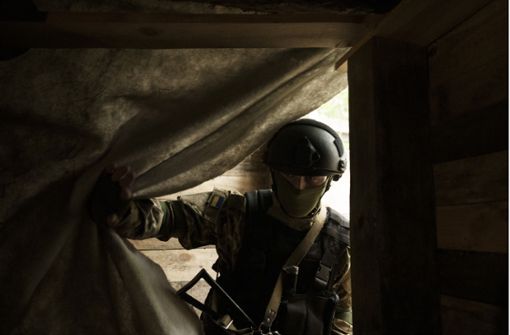 Die Kämpfe in der Ukraine haben sich in den Osten des Landes verlagert. Militärexperte Wolfgang Richter spricht von einer „Materialschlacht“. Foto: dpa/AP/Felipe Dana