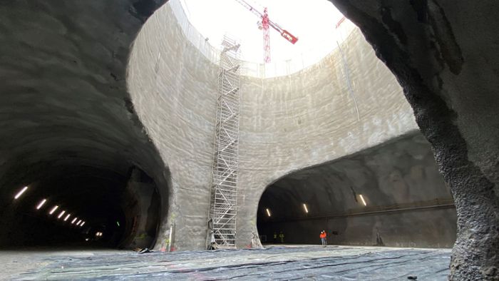 Vorerst letzter S-21-Tunnel wird durchgeschlagen