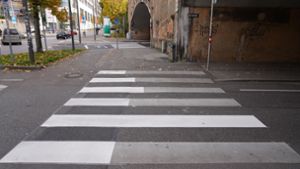 Warum ein Stuttgarter Zebrastreifen wie ein Balkendiagramm aussieht