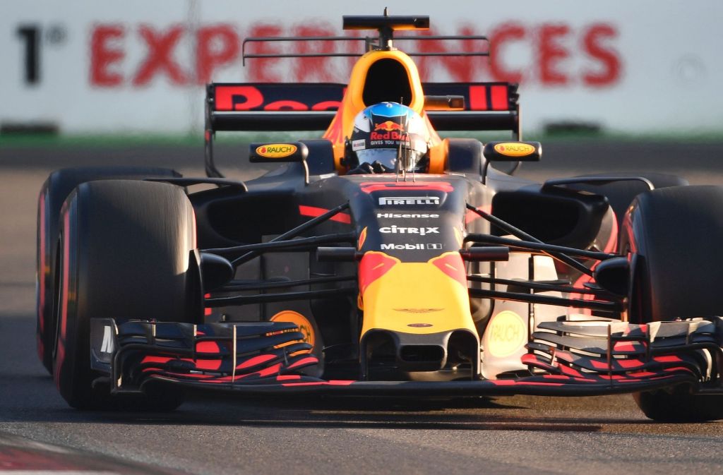 Der Sieger des Grand Prix der Formel 1 in Baku heißt Daniel Ricciardo. Foto: AFP
