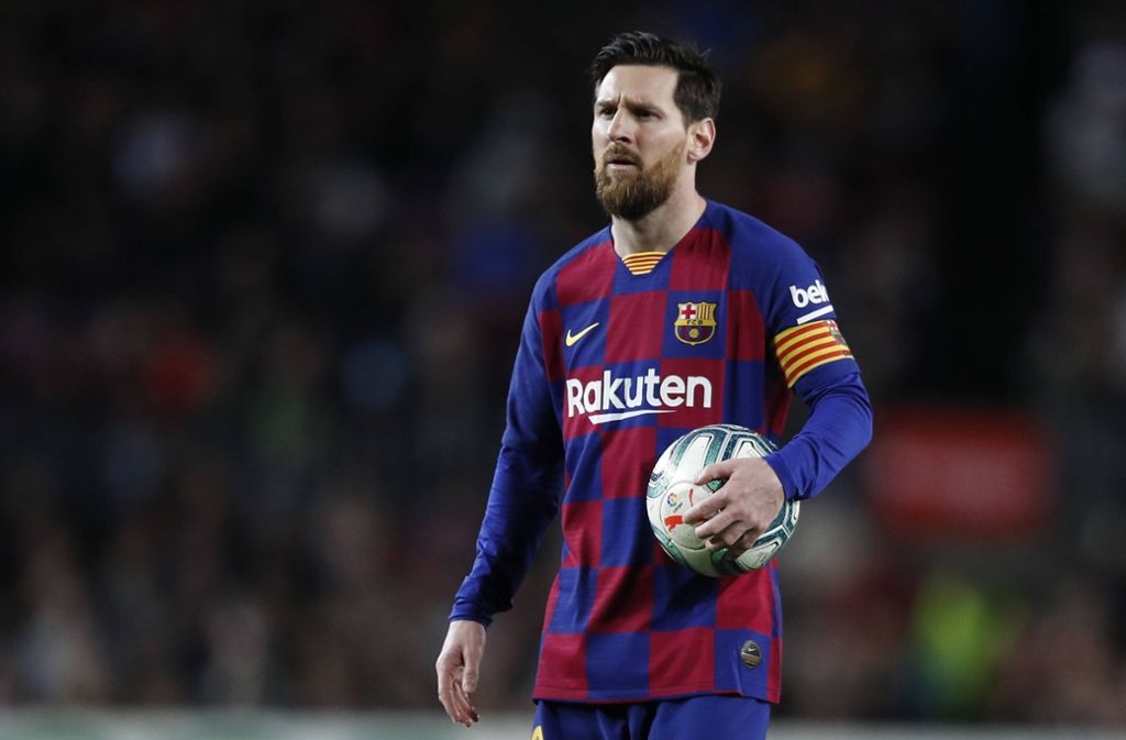 Lionel Messi vom FC Barcelona zeigt sich ob der Corona-Krise sehr bewegt.