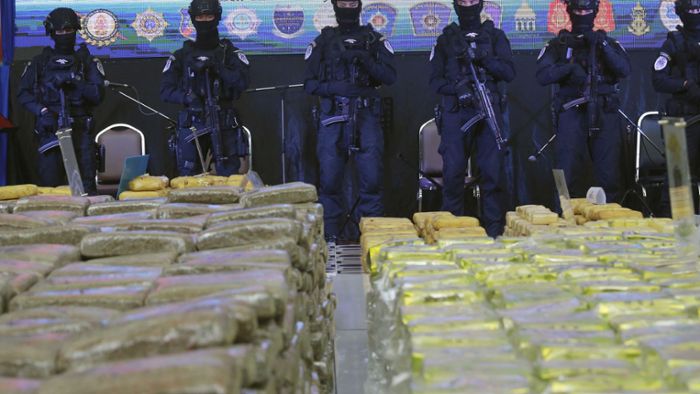 Drogen für 23 Millionen Euro beschlagnahmt