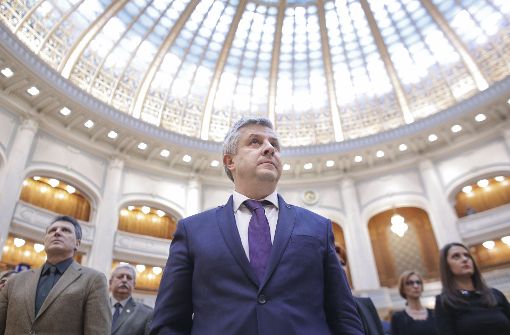 Rumäniens Justizminister Florin Iordache reichte seinen Rücktritt ein Foto: Inquam Photos