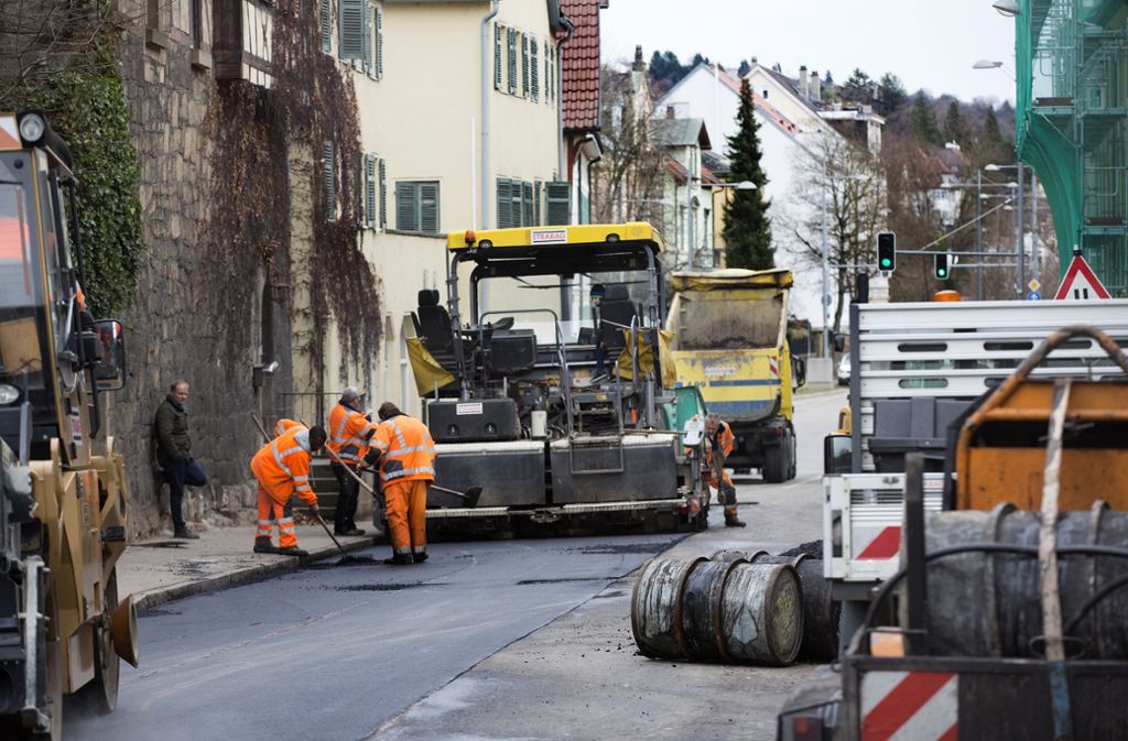 Straßensperrungen werden in Esslingen an der Tagesordnung sein. Foto: Horst Rudel