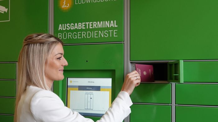Bundesweit erster Reisepass-Automat eröffnet
