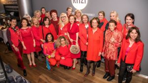 Gründungstreffen des Red Ladys Club von Stuttgart im Restaurant Ritzi. Foto: Andy Werner