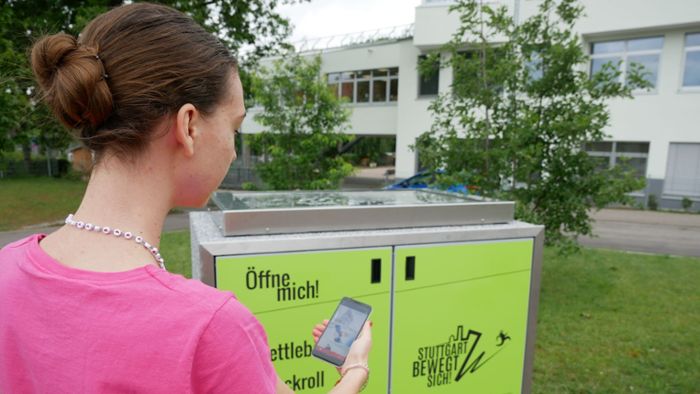 Stadt Stuttgart stellt Sport-Boxen auf