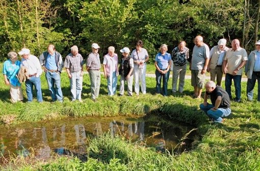Regelmäßig treffen sich die Mitglieder der Schutzgemeinschaft im Naturschutzgebiet „Unteres Feuerbachtal“ zur Biotoppflege. Foto: privat