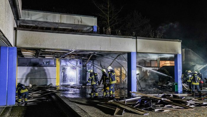 Brand an Friedensschule verursacht enormen  Sachschaden