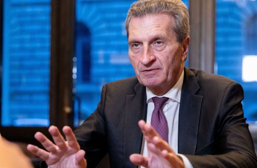 Im Herbst endet die Amtszeit von Günther Oettinger als EU-Kommissar. Foto: dpa