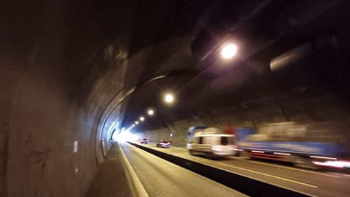 Rings um den Engelbergtunnel kommt es wegen Baustellen immer wieder zu Einschränkungen im Verkehr. Foto: Marius Venturini