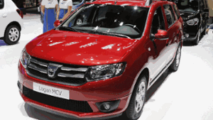 Der neue Dacia Logan bietet nur noch fünf Personen Platz.  Foto: ap