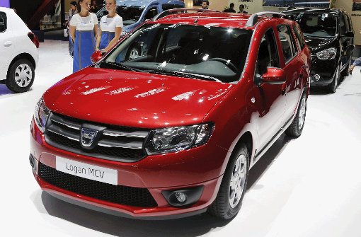 Der neue Dacia Logan bietet nur noch fünf Personen Platz.  Foto: ap