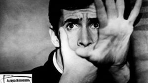 Anthony Perkins in  Alfred Hitchcocks „Psycho“ (1960). Anders als viele andere Filme, die sich mit Psychosen und Phobien beschäftigen, gilt „Psycho“ aus fachlicher Sicht nicht gerade als  Lehrstück. Foto: picture-alliance / akg-images