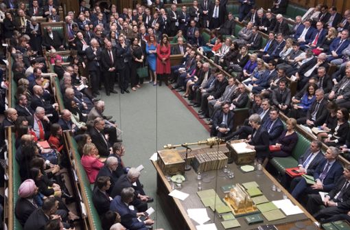Das britische Parlament redet viel – und löst wenig von den anstehenden Problemen. Foto: AP