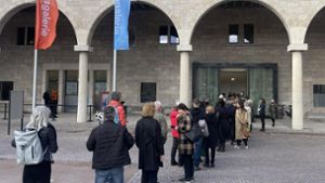 Großer Andrang vor dem Hotspot der Stuttgarter Kulturszene