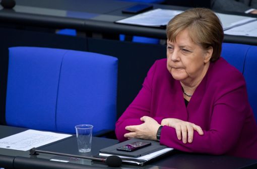 Angela Merkel will angeblich eine Obergrenze für Neu-Infektionen. Foto: dpa/Bernd von Jutrczenka