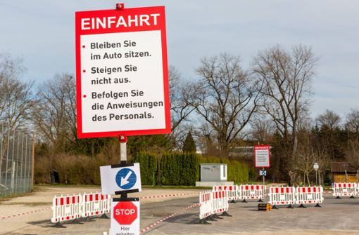 In Nürtingen (Foto) und Leinfelden-Echterdingen gibt es ab Montag jeweils eine Coronavirus-„Drive-In“-Teststation. Foto: 7aktuell.de/Daniel Jüptner