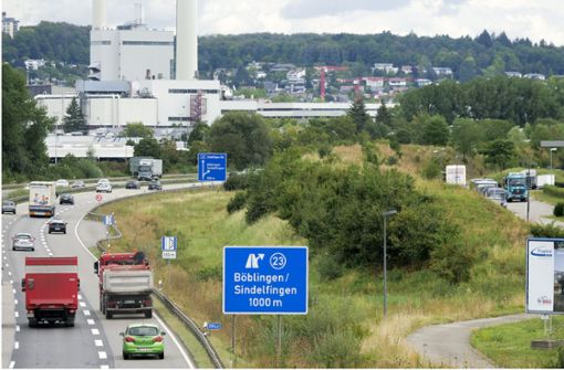 Bald nur noch freie Fahrt: die Autobahn wird ausgebaut. Foto: factum/Simon Granville