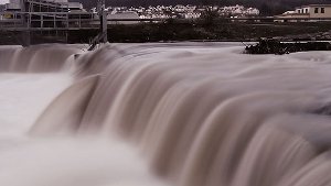 Spektakuläre Bilder hat Leserfotograf Basti vom Hochwasser an der Fils geschossen. Foto: Leserfotograf basti