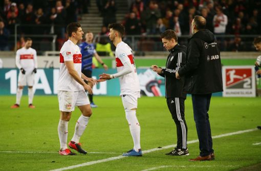 Auch beim VfB Stuttgart darf für den Rest der Saison pro Spiel fünf Mal ausgewechselt werden. Foto: Pressefoto Baumann/Hansjürgen Britsch