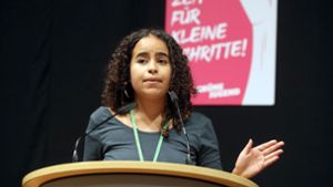 Die neue Sprecherin der Grünen Jugend, Sarah-Lee Heinrich, erhält wegen umstrittener früherer Twitter-Äußerungen Morddrohungen Foto: dpa/Bodo Schackow