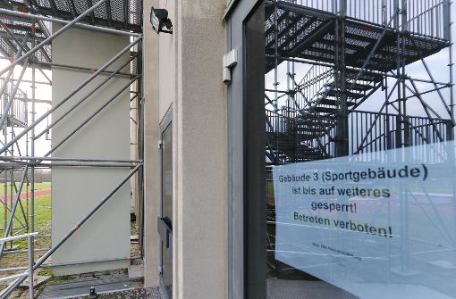 Die plötzliche Sperrung der Sporthalle an der PH Ludwigsburg war absehbar. Foto: factum/Granville