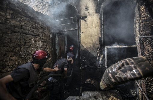 In Syrien tobt ein Bürgerkrieg. Foto: EPA