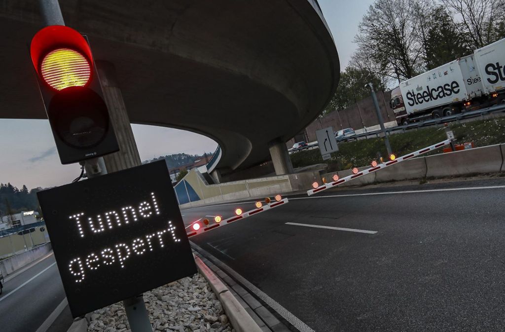 Für eine Demo ist der Einhorntunnel bisher nicht gesperrt worden. Foto: 7aktuell.de/Andreas Friedrichs