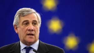 Der 63-jährige Italiener Antonio Tajani wird künftig an der Spitze der 751 Abgeordneten in Straßburg stehen. Foto: AFP