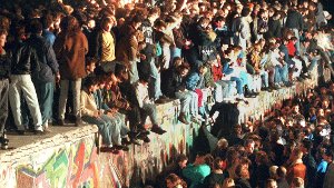 Am 9. November 1989 fiel in Berlin die Mauer. Foto: dpa