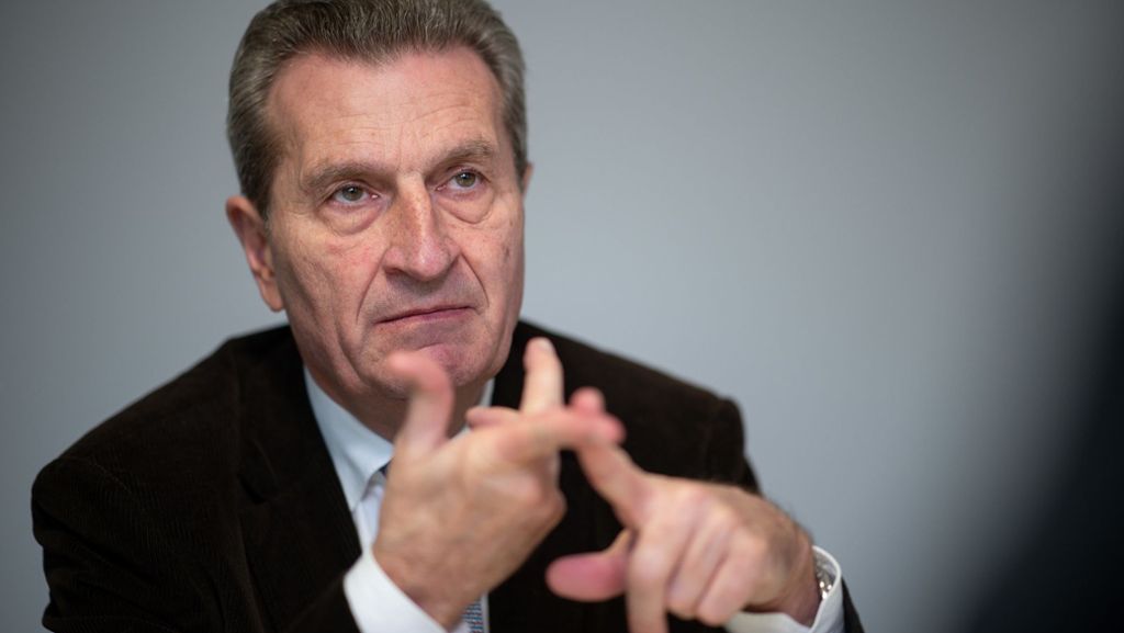 Günther Oettinger über Stuttgart 21: Ex-Ministerpräsident hält 10 Milliarden Euro Kosten für vertretbar