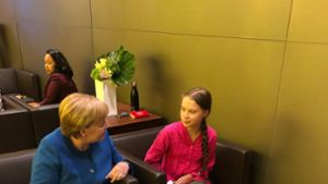 Kanzlerin Angela Merkel und „Fridays for Future“-Aktivistin Greta Thunberg sind beim Thema Atomenergie nicht auf einer Linie. Foto: dpa