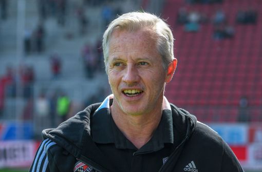 Jens Keller war 2010 Trainer des VfB Stuttgart. Foto: dpa/Armin Weigel