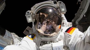 Der deutsche Astronaut Alexander Gerst 2014 während einer Arbeit an der Internationalen Raumstation. Foto: ESA/NASA