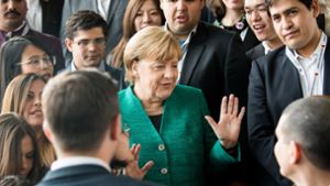 Angela Merkel enttäuscht die Junge Union
