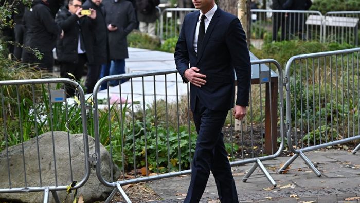 Prinz William besucht Beerdigung von Sir Bobby Charlton