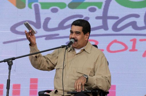 Venezuelas sozialisitischer Präsident Nicolás Maduro. Foto: AFP