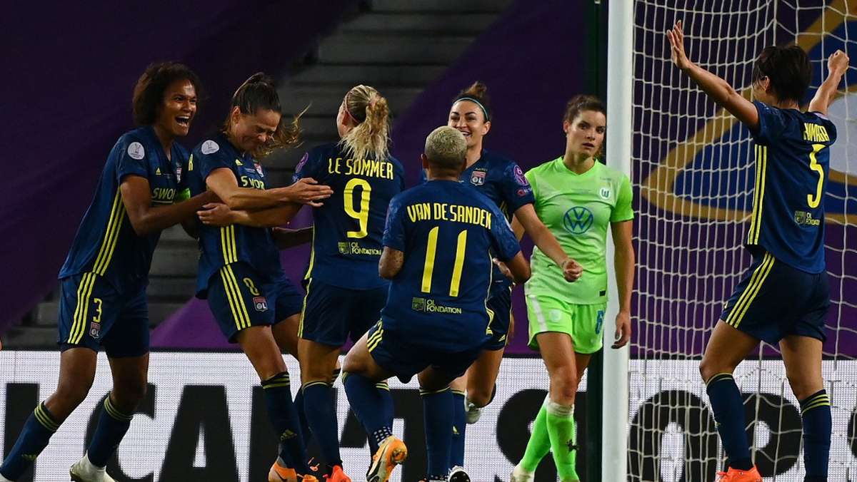 Champions-League-Finale der Frauen gegen Lyon Wolfsburg verpasst das Triple