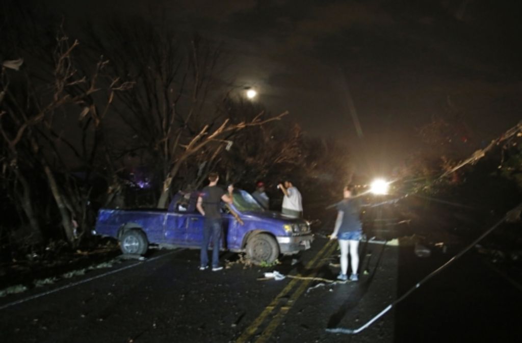 Die Tornados im Süden der USA hinterlassen Verwüstung.