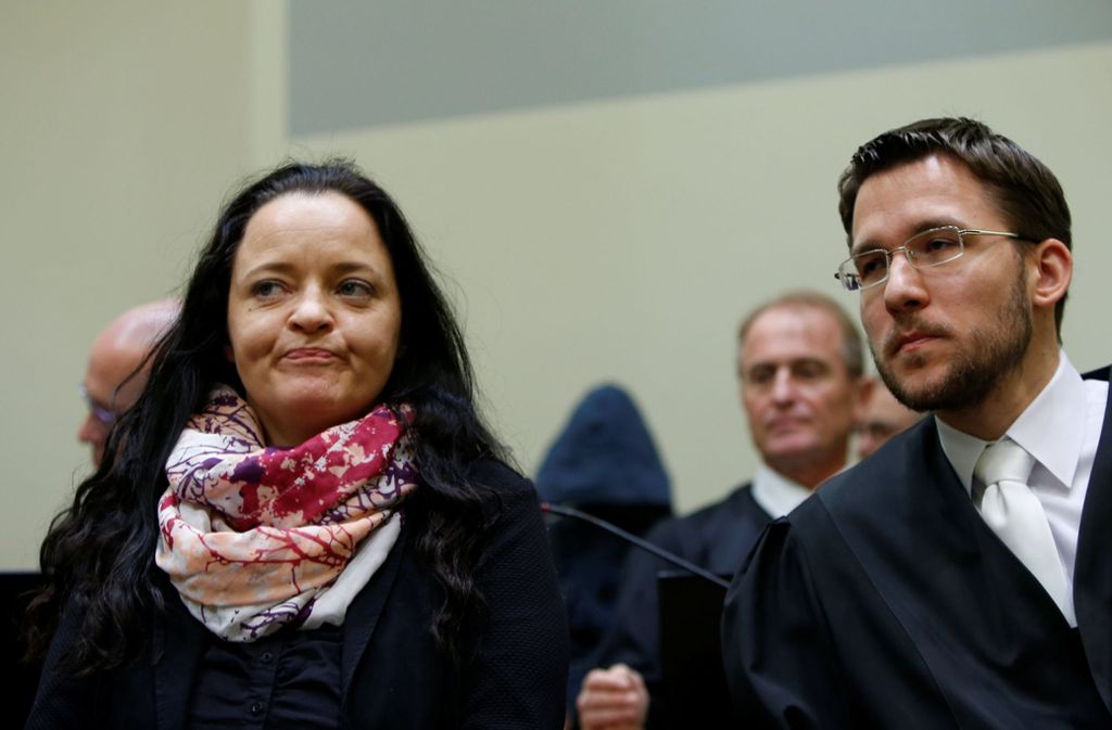 Beate Zschäpe erwartet laut Oberlandesgericht München keine Sicherungsverwahrung im Anschluss an ihre Haftstrafe. Foto: POOL