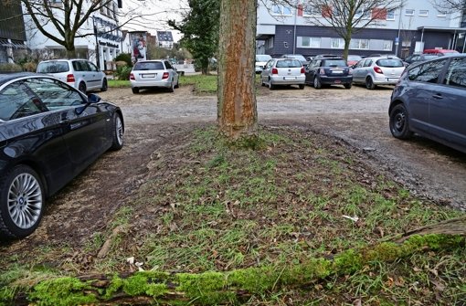 Der Ausbau des Parkplatzes an der Talstraße wird trotz Umplanung teuer. Foto: Sigerist