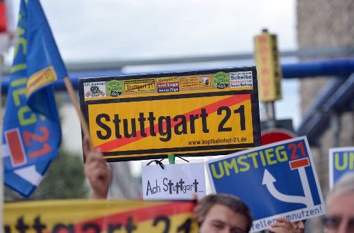 Gegner erwarten eine Kostenexplosion bei Stuttgart 21, Wirtschaftsprüfer sehen keine gravierenden Kostenüberschreitungen. Foto: dpa