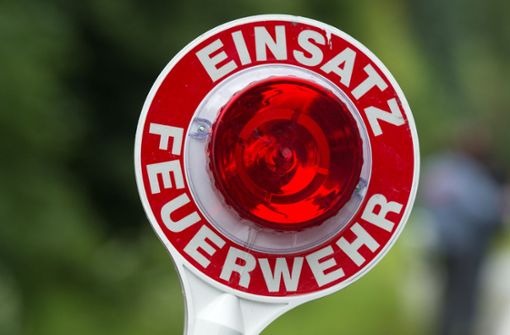 27 Feuerwehrleute waren am Dienstag in Vaihingen/Enz im Einsatz. Foto: dpa/Armin Weigel