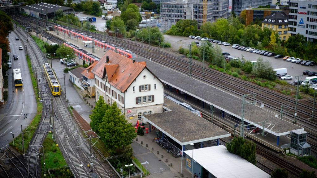 Regionalbahnhalt Stuttgart-Vaihingen: Die Stadt will das Bahnhofsumfeld aufwerten
