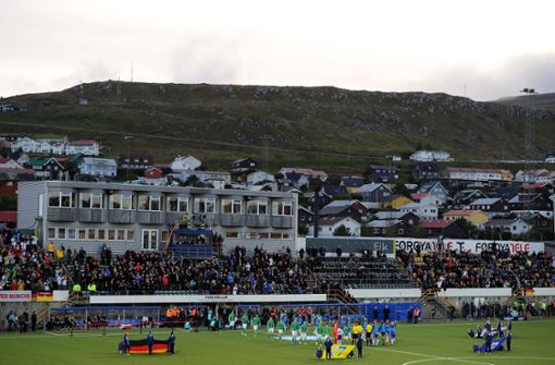 In Torshavn tragen die Färöer-Inseln ihre Fußball-Länderspiele aus. Foto: dpa